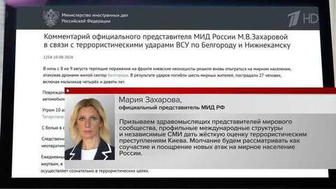 В МИД призвали мировое сообщество оценить удар ВСУ по Нижнекамску
