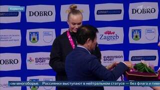 Россиянка Мельникова завоевала золото чемпионата Европы в опорном прыжке