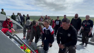 На острове Шумшу проходят памятные мероприятия в годовщину Курильской десантной операции 1945 года