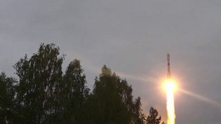 С космодрома Плесецк сегодня стартовала ракета-носитель «Союз 2.1б»