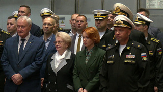 В Санкт-Петербурге прошла торжественная церемония закладки подводной лодки «Малоярославец»