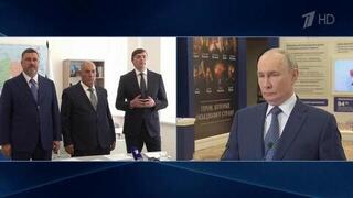 Владимир Путин по видеосвязи принял участие в открытии новых школ в разных регионах России