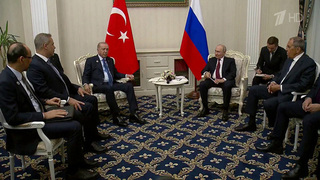 В Бишкеке Владимир Путин провел ряд встреч с мировыми лидерами
