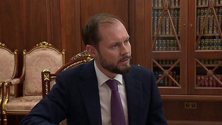 Владимир Путин принял в Кремле врио главы Тверской области Виталия Королева