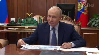 О развитии Тверской области президент говорил с врио главы региона Виталием Королевым