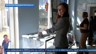 «Титаническая работа» — военкор Первого канала Куксенкова об организации выборов в ДНР