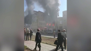 Четыре человека погибли при пожаре в торговом центре в Башкирии