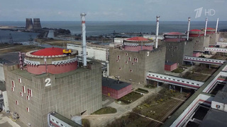 Украинский дрон атаковал пост радиационного контроля Запорожской АЭС