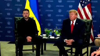 Дональд Трамп на встрече в Нью-Йорке призвал Зеленского ехать в Москву и договариваться