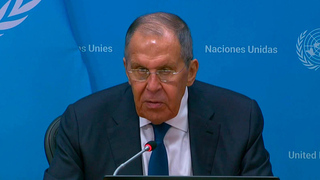 Глава МИД РФ провел пресс-конференцию по итогам работы российской делегации на полях Генассамблеи ООН