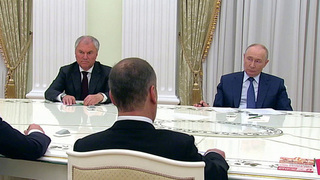 Владимир Путин провел встречу с руководителями партий, прошедших в парламент