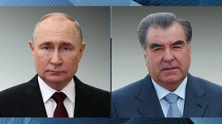 Владимир Путин направил телеграмму президенту Таджикистана Эмомали Рахмону