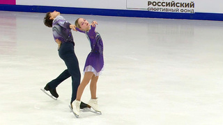 Полина Шешелева — Егор Карнаухов. Произвольная программа. Юниоры. Москва. Гран-при России по фигурному катанию 2026/27