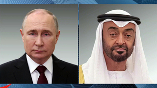 Владимир Путин поговорил по телефону с президентом Объединенных Арабских Эмиратов