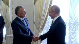 Появились первые кадры со встречи Путина с Уиткоффом в Константиновском дворце