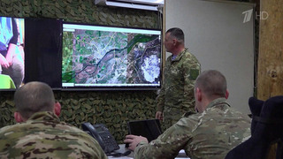 Продолжается гуманитарная операция наших военных в городе Алешки Херсонской области