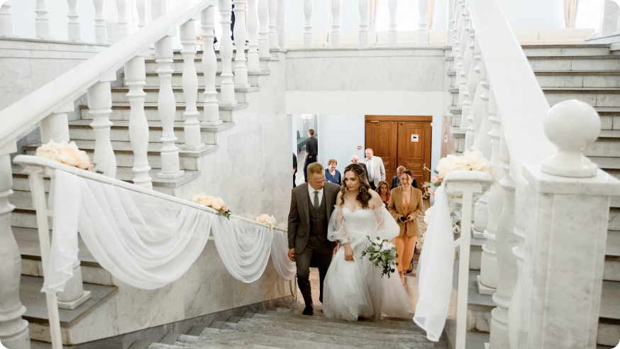 Свадьба в Ярославле. Регистрация брака в ЗАГСе. Фото: Дмитрий Воробьев