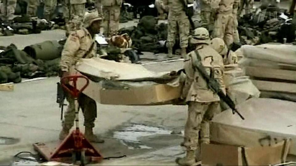 Порно видео Американская армия трахается в Ираке