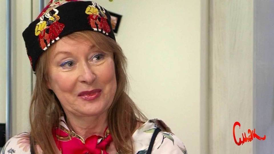 Лариса Удовиченко в программе «Смак» на Первом канале (2017)