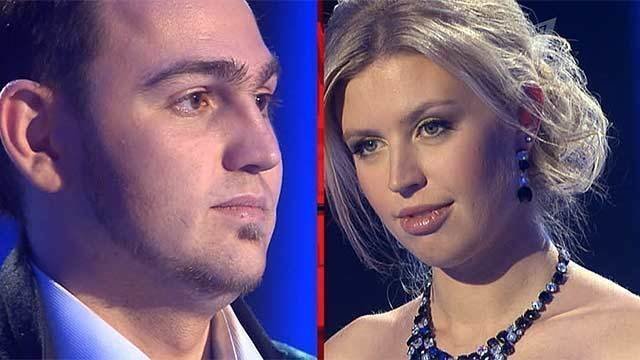 Анастасия Чеважевская и Артем Демишев. «Vivo per lei». Голос-1. Поединки. Фрагмент выпуска от 16.11.2012