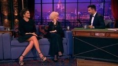 Светлана Немоляева и Полина Лазарева. Вечерний Ургант. 63 выпуск от 30.10.2012