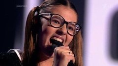 Элина Арсенина. «Ленинградский рок-н-ролл». Голос.Дети-3. Слепое прослушивание. Фрагмент выпуска от 11.03.2016