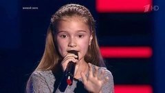 Арина Ерохина. «Зурбаган». Голос.Дети-3. Слепое прослушивание. Фрагмент выпуска от 25.03.2016