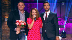 Екатерина Гусева и Максим Виторган. Вечерний Ургант. 194 выпуск от 05.09.2013