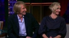 Участники проекта «Ледниковый период» Оксана Домнина и Иван Скобрев. Вечерний Ургант. Фрагмент выпуска от 06.11.2014