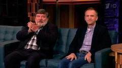 Актеры Тимофей Трибунцев и Роман Мадянов. Вечерний Ургант. Фрагмент выпуска от 14.09.2016