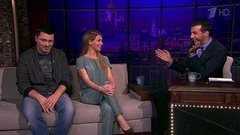 Гарик Харламов и Кристина Асмус. Вечерний Ургант. 279 выпуск от 24.02.2014