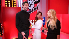 «У нас самая сериальная история». Бажана Животкова, Роман Багаджиян. Интервью после Поединка. Голос-5