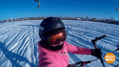 По сугробам с ветерком. Доброе утро. Фрагмент выпуска от 27.01.2017