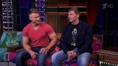 Бобслеисты Александр Зубков и Дмитрий Труненков. Вечерний Ургант. Фрагмент выпуска от 06.02.2015