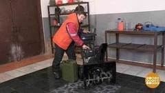 Дмитрий Талабуев — снегоуборщик. Доброе утро. Фрагмент выпуска от 02.02.2018