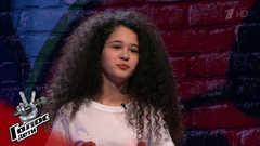 Эльвира Апшева. «Я родилась такой кудрявой, это многофункционально — и мочалка, и подушка». Голос.Дети-5. Фрагмент выпуска от 16.02.2018