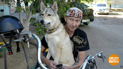 Байкер Дмитрий и его Муха. Доброе утро. Фрагмент выпуска от 18.06.2018