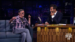 Юрий Чернавский, Светлана Устинова и Андрей Чадов. Вечерний Ургант. 996 выпуск от 11.09.2018