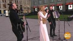 Варвара, Вадим и Евгений Винкенштерны. Доброе утро. Фрагмент выпуска от 31.10.2018