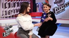 «Мне нравятся песни Лободы, поэтому я к ней и пошла». Нино Чеснер. Слепые прослушивания. Голос.Дети-6