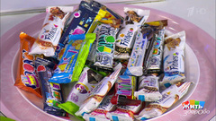 Продукты-обманщики. Фитнес-батончики. Жить здорово! Фрагмент выпуска от 26.02.2019