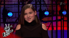 Микелла Абрамова. «Папа шутит, что у меня два состояния: либо я сплю, либо я пою». Голос.Дети-6. Фрагмент выпуска от 15.03.2019