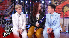 «В нашей тройке победила мужская дружба, а не соперничество». Иван Стариков, Ислам Балкоев. Интервью после Поединка. Голос.Дети-6