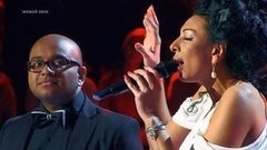 Жаклин Мигаль и Ахмед Шамрах. «How do you keep the music playing». Голос-2. Поединки. Фрагмент выпуска от 25.10.2013