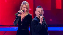 Михаил Озеров и Алина Перова. «Jesus Christ Superstar». Голос-4. Поединки. Фрагмент выпуска от 06.11.2015