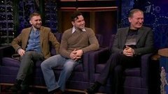 Актеры Федор, Виктор и Иван Добронравовы. Вечерний Ургант. Фрагмент выпуска от 28.12.2015