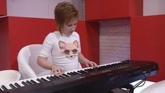 «Моя лисичка мне приносит удачу». Екатерина Косолапова. Интервью после Слепого прослушивания. Голос.Дети-1