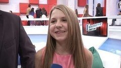 «У нас с Пелагеей есть много общего». Анастасия Титова. Интервью после Слепого прослушивания. Голос.Дети-1