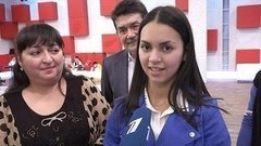 «Выходишь на сцену и чувствуешь, что это — твоe!» Айгуль Валиулина. Интервью после Слепого прослушивания. Голос.Дети-1