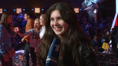 «Это, определeнно, чудо!» Победитель сезона Сабина Мустаева. Интервью после Финала. Голос.Дети-2